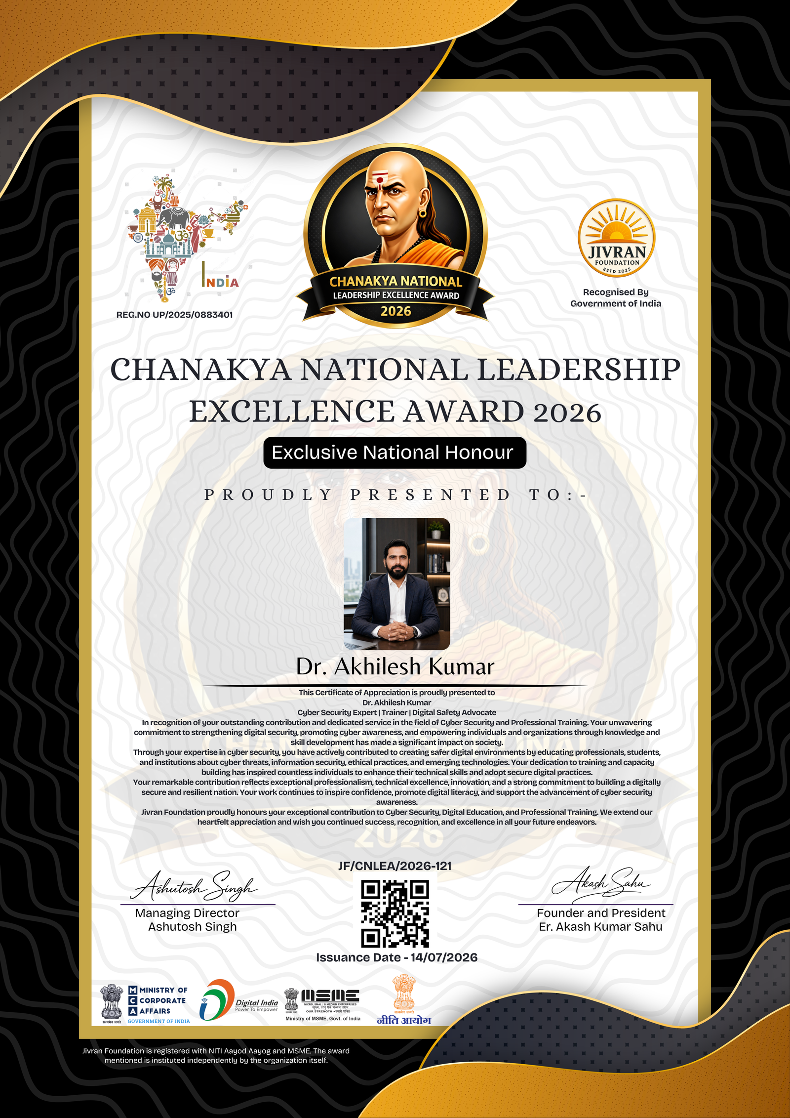 Chanakya National Leadership Excellence Award 2026